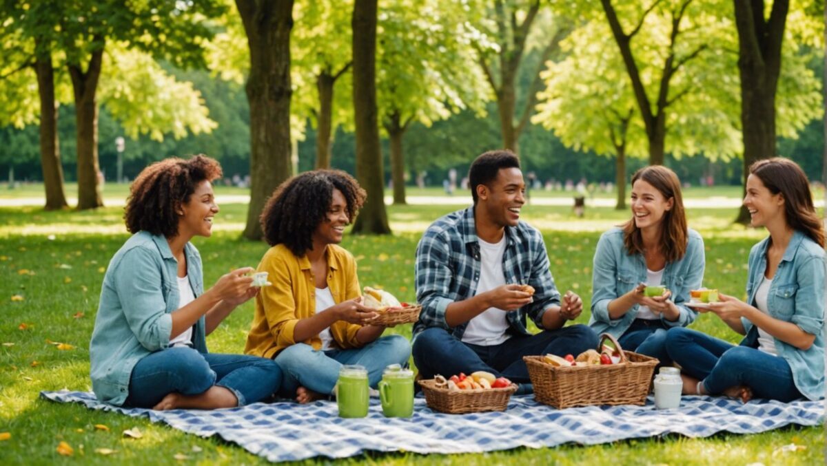 pique nique entre amis